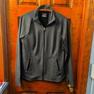 Tek Gear Shapewear Gray Athletic Jacket. Size: Large